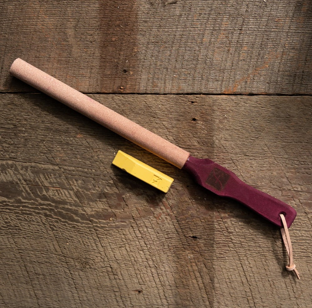 Flexcut strop for curved carving tools