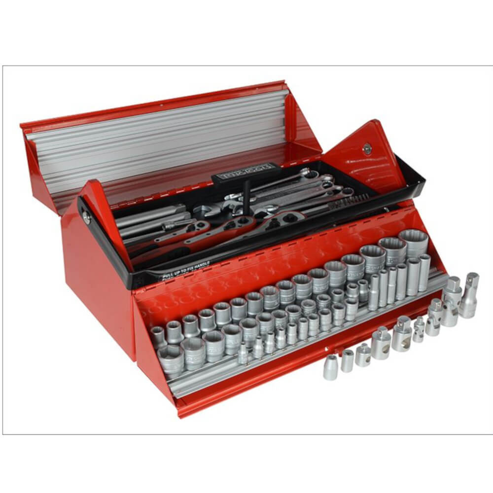 Teng Tools TC187 187 Piece Mega Rosso Mechanics Tool Kit