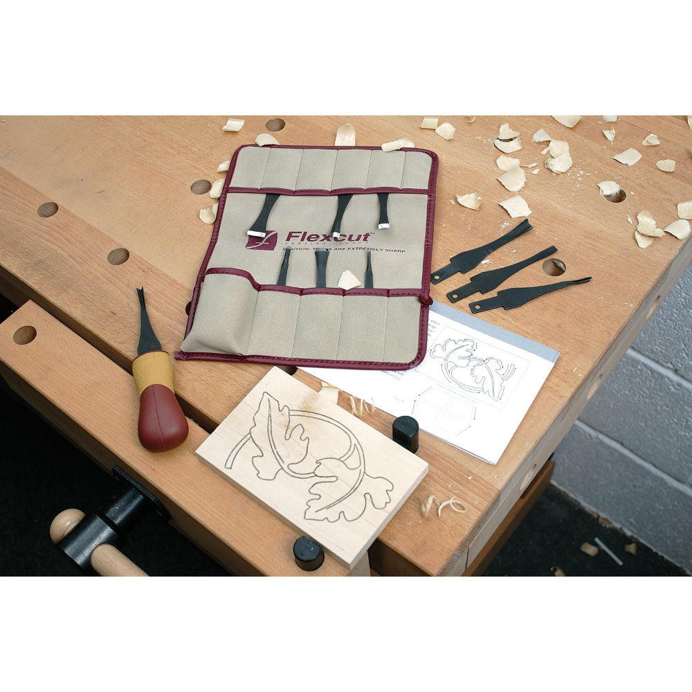 Flexcut 11pc Palm Tool SK Travel Package - The ToolBox Scotland