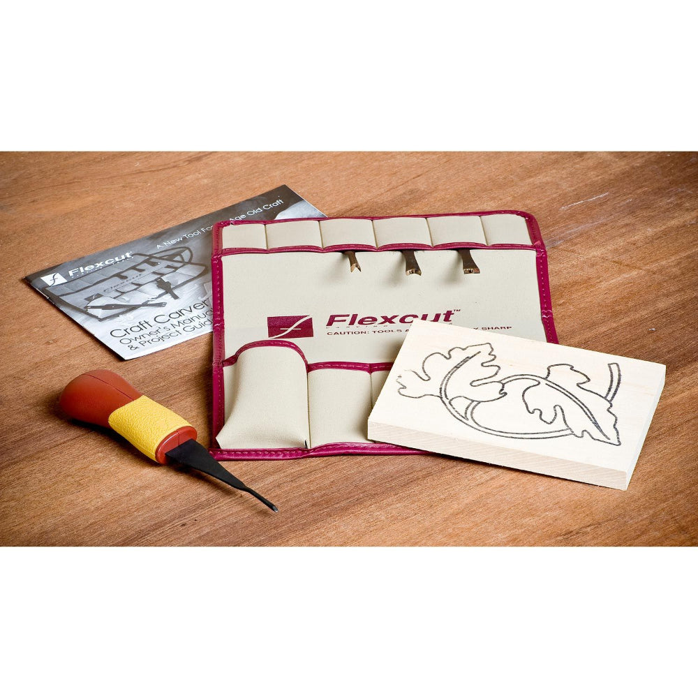 Flexcut 11pc Palm Tool SK Travel Package - The ToolBox Scotland