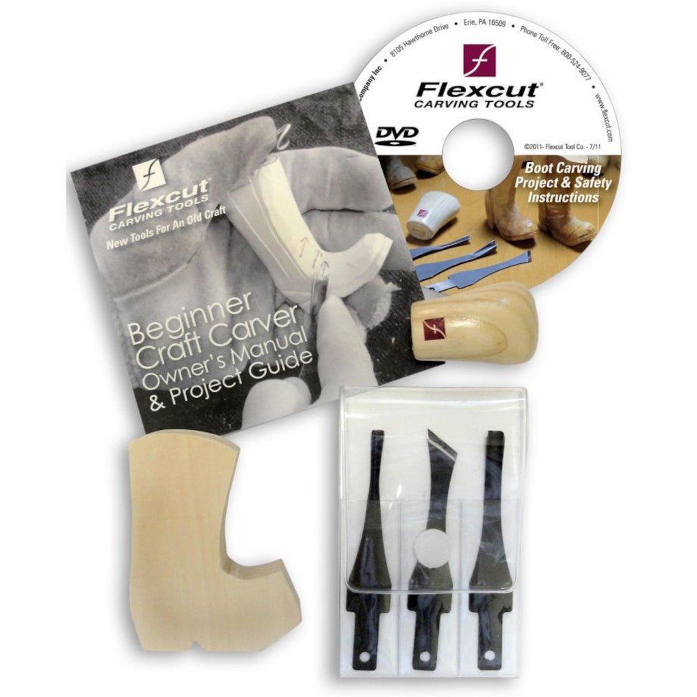 Flexcut 3 - Blade Craft Carver Set SK110 - The ToolBox Scotland