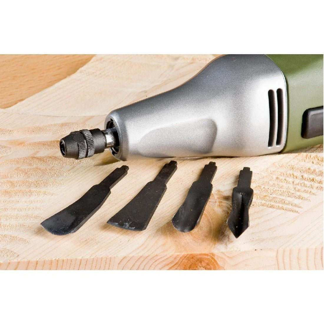 Flexcut 4 Piece Power Carving Roughing Gouge Set RG404 - The ToolBox Scotland