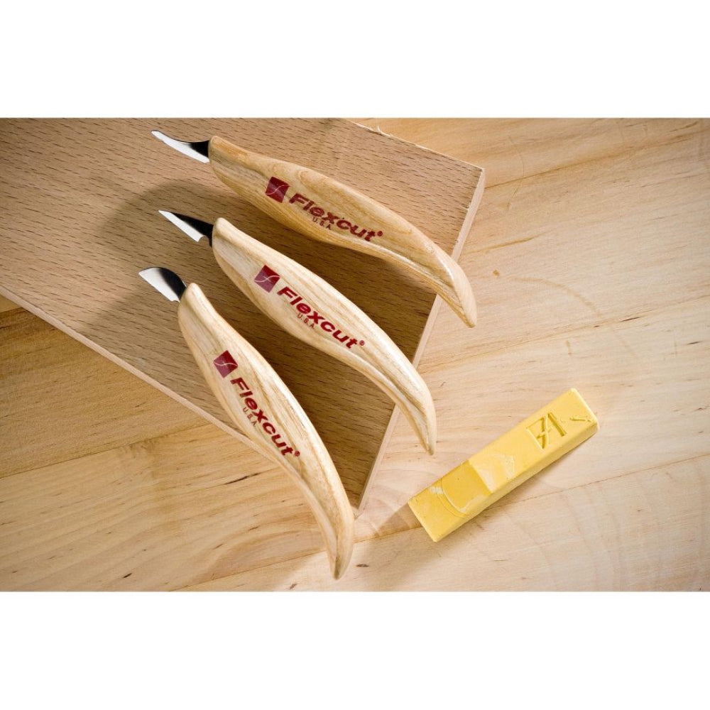 Flexcut KN400 Detail Knife Set - The ToolBox Scotland