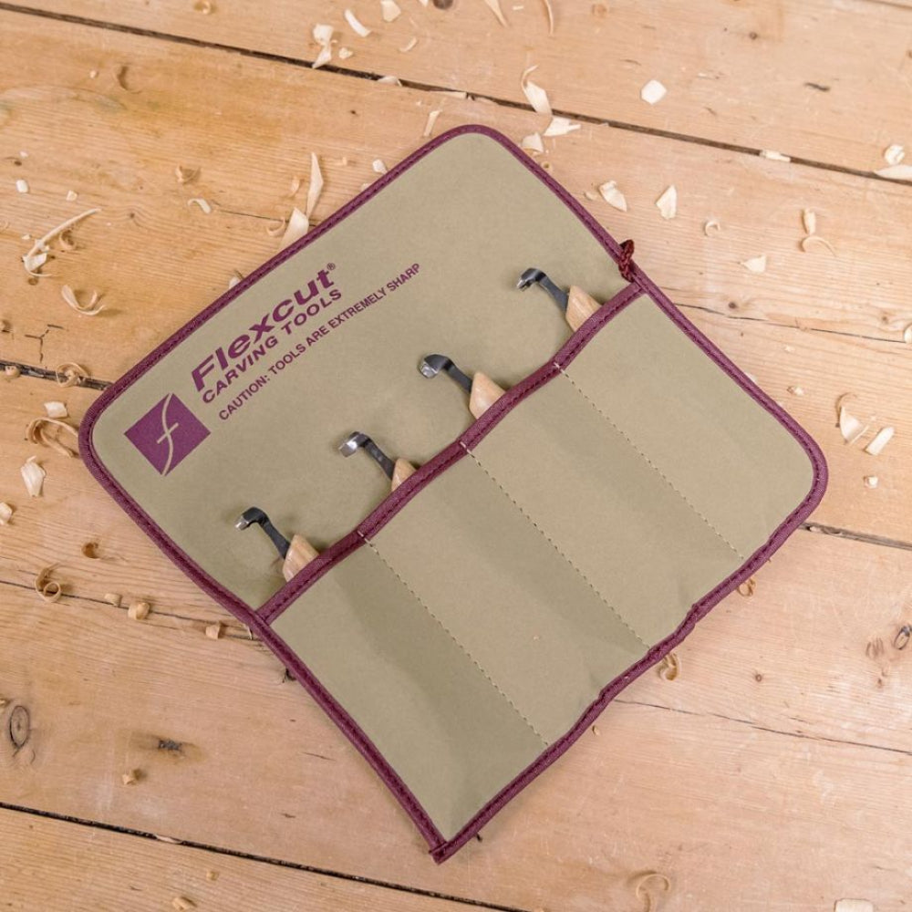 Flexcut Left Hand Carving Scorp Sets KNL150 - The ToolBox Scotland