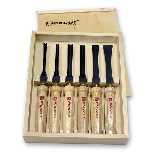 Flexcut MC150 6 Piece Mallet Tool Starter Set - The ToolBox Scotland