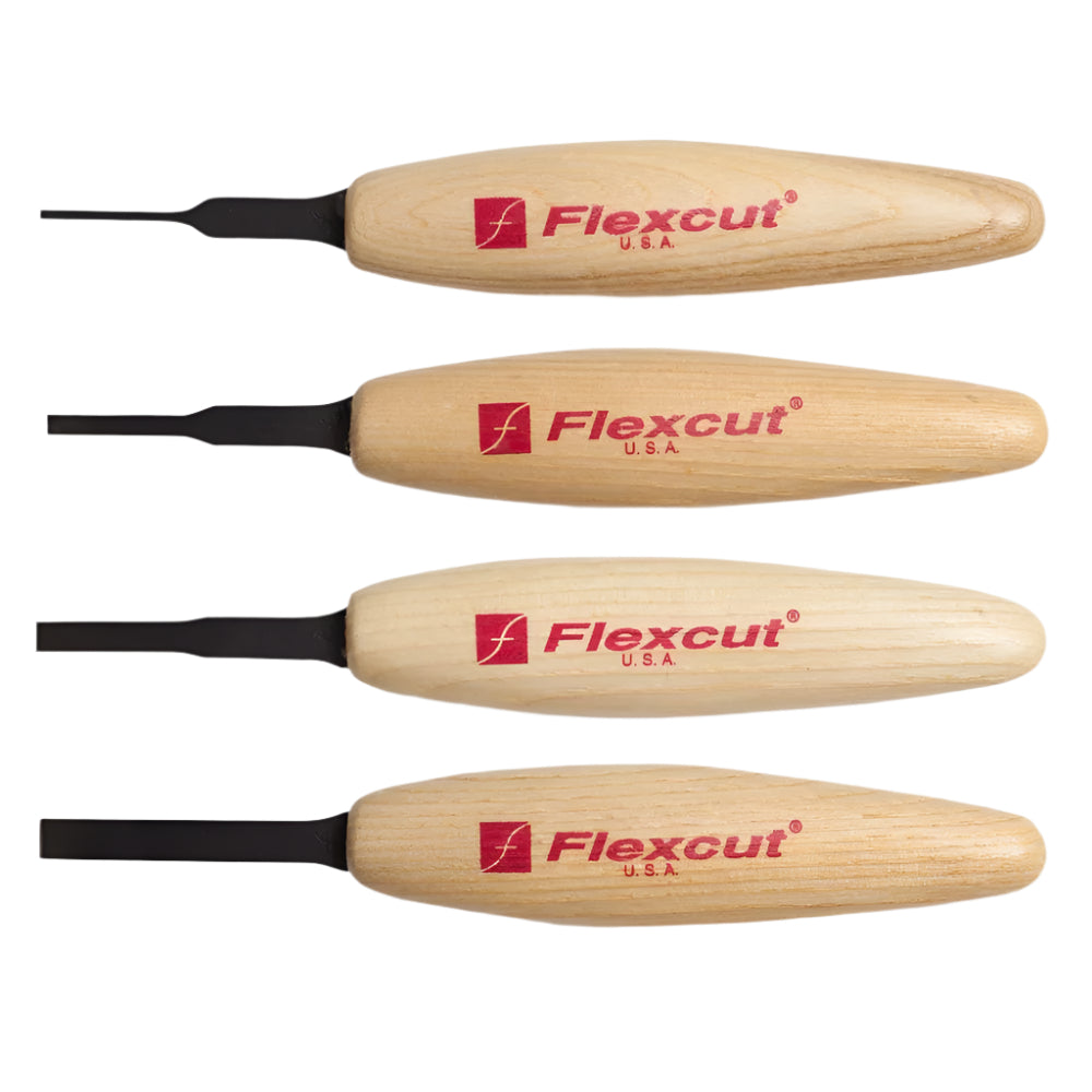 Flexcut MT100 Micro Tool Chisel Set - The ToolBox Scotland
