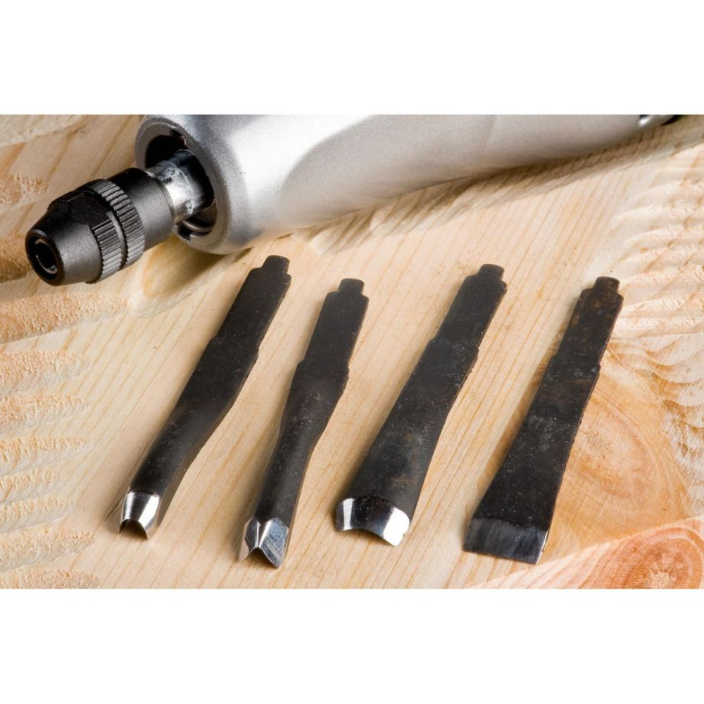 Flexcut RG310 4 Piece Power Carving Detail Gouge Set - The ToolBox Scotland
