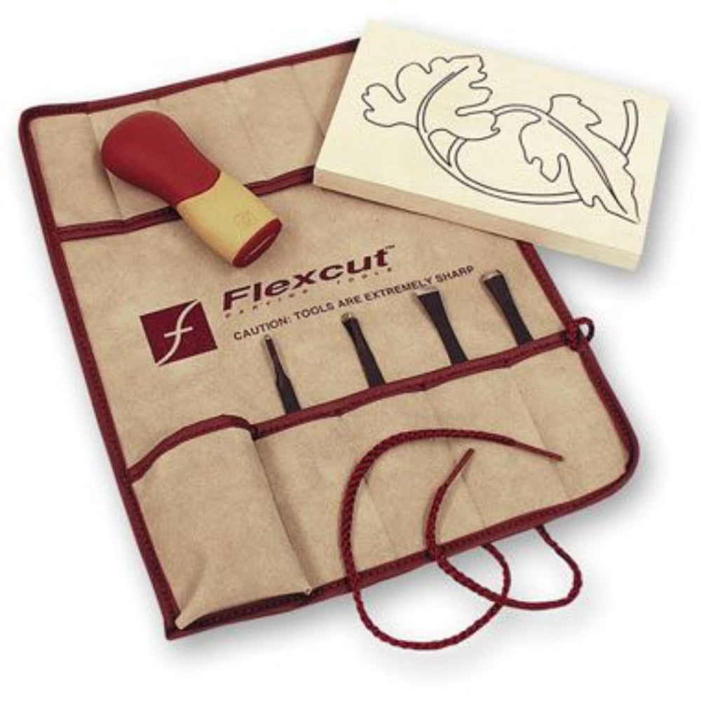 Flexcut SK106 5pc Craft Carving Set - The ToolBox Scotland