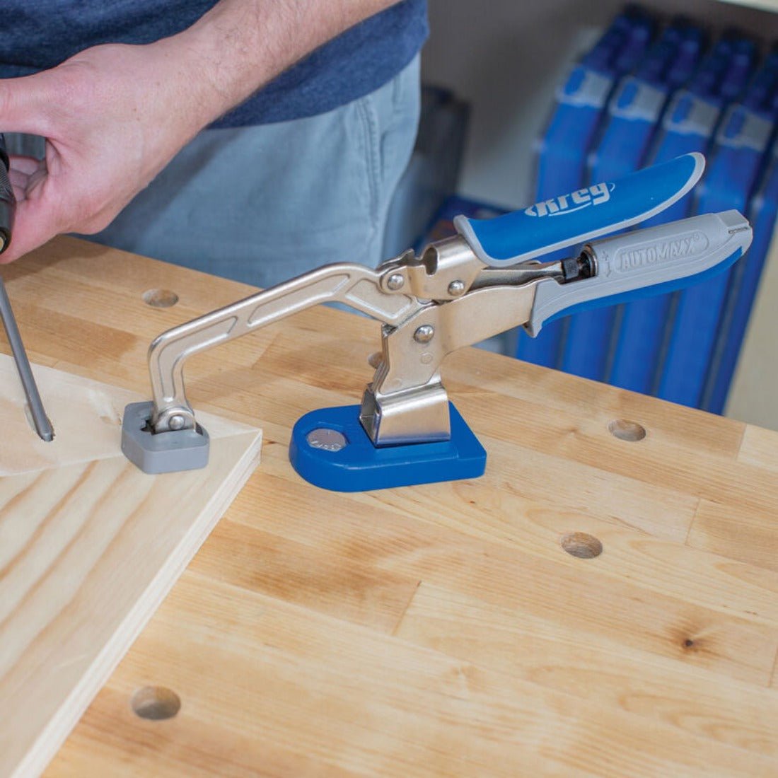 Kreg Bench Clamp with Bench Clamp Base KBC3 - BAS - The ToolBox Scotland
