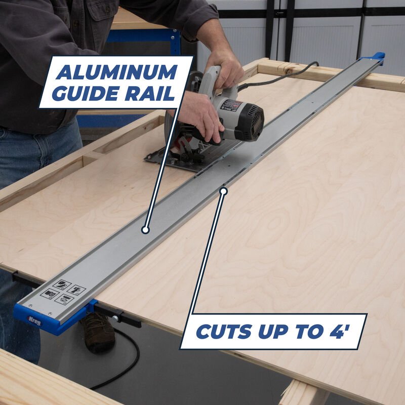 Kreg Straight Edge Guide 1219 mm (4 ft) KMA4500 - The ToolBox Scotland