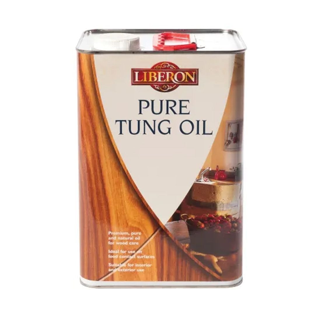 Liberon Pure Tung Oil 5ltr - The ToolBox Scotland