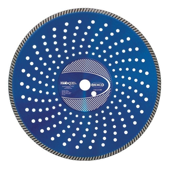 Mexco DTXCEL Dual Purpose Turbo Diamond Blade - The ToolBox Scotland