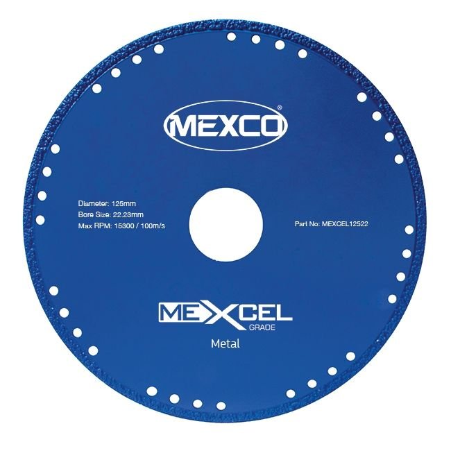 Mexco MEXCEL Metal Cutting Diamond Blade - The ToolBox Scotland