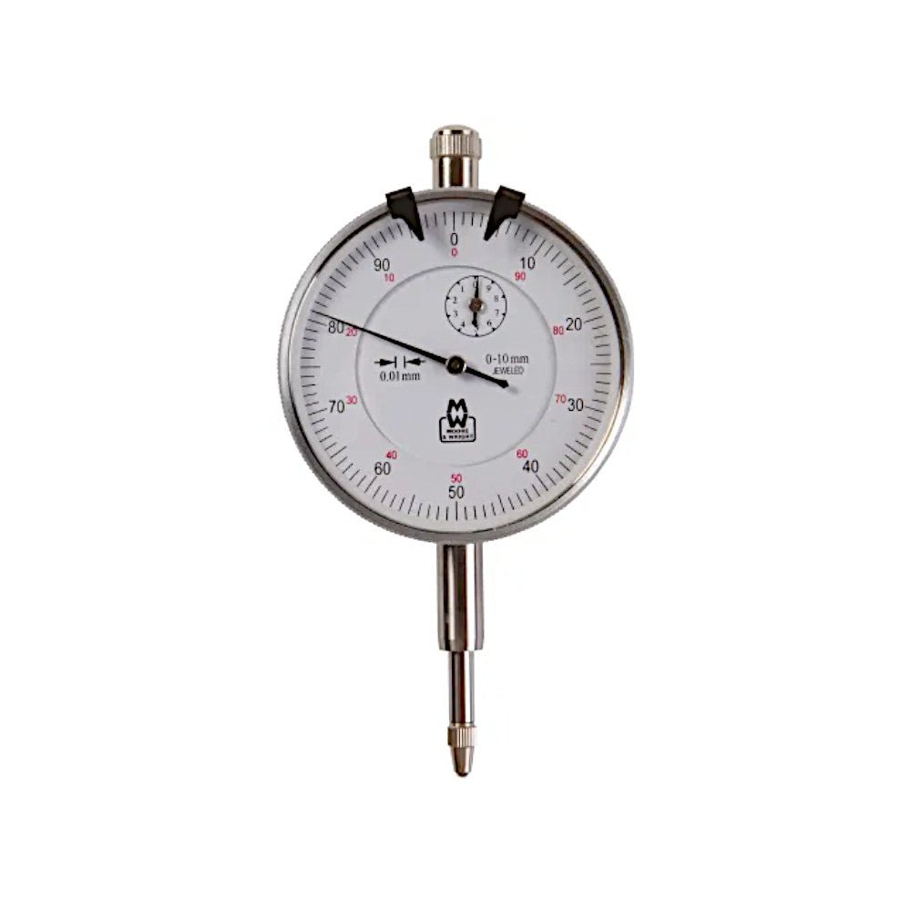 Moore & Wright MW400 - 06 58mm Dial Indicator 0 - 10mm/0.01mm - The ToolBox Scotland