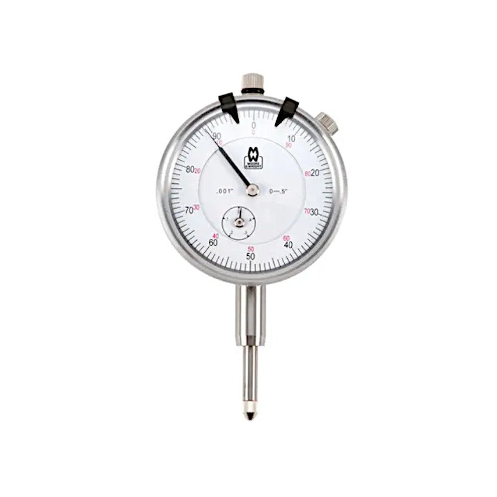 Moore & Wright MW401 - 01 58mm Dial Indicator 0 - 5in/0.01in - The ToolBox Scotland