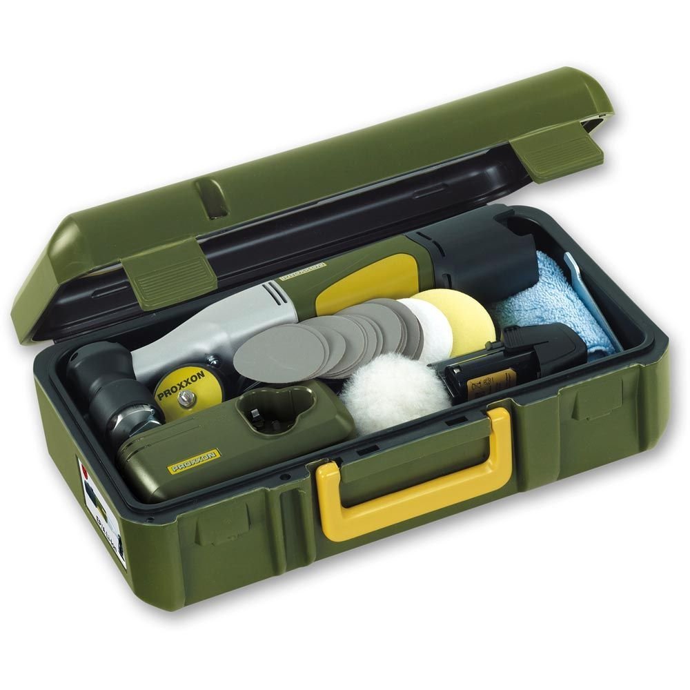 Proxxon Cordless Random Orbital Polisher EP/A - The ToolBox Scotland