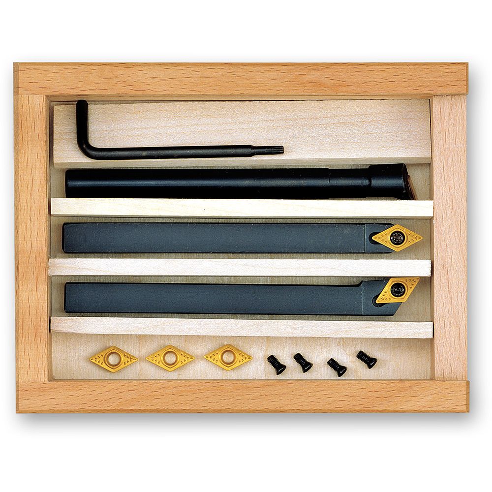 Proxxon Micromot 3 Piece Tooling Set with Tungsten Inserts - The ToolBox Scotland