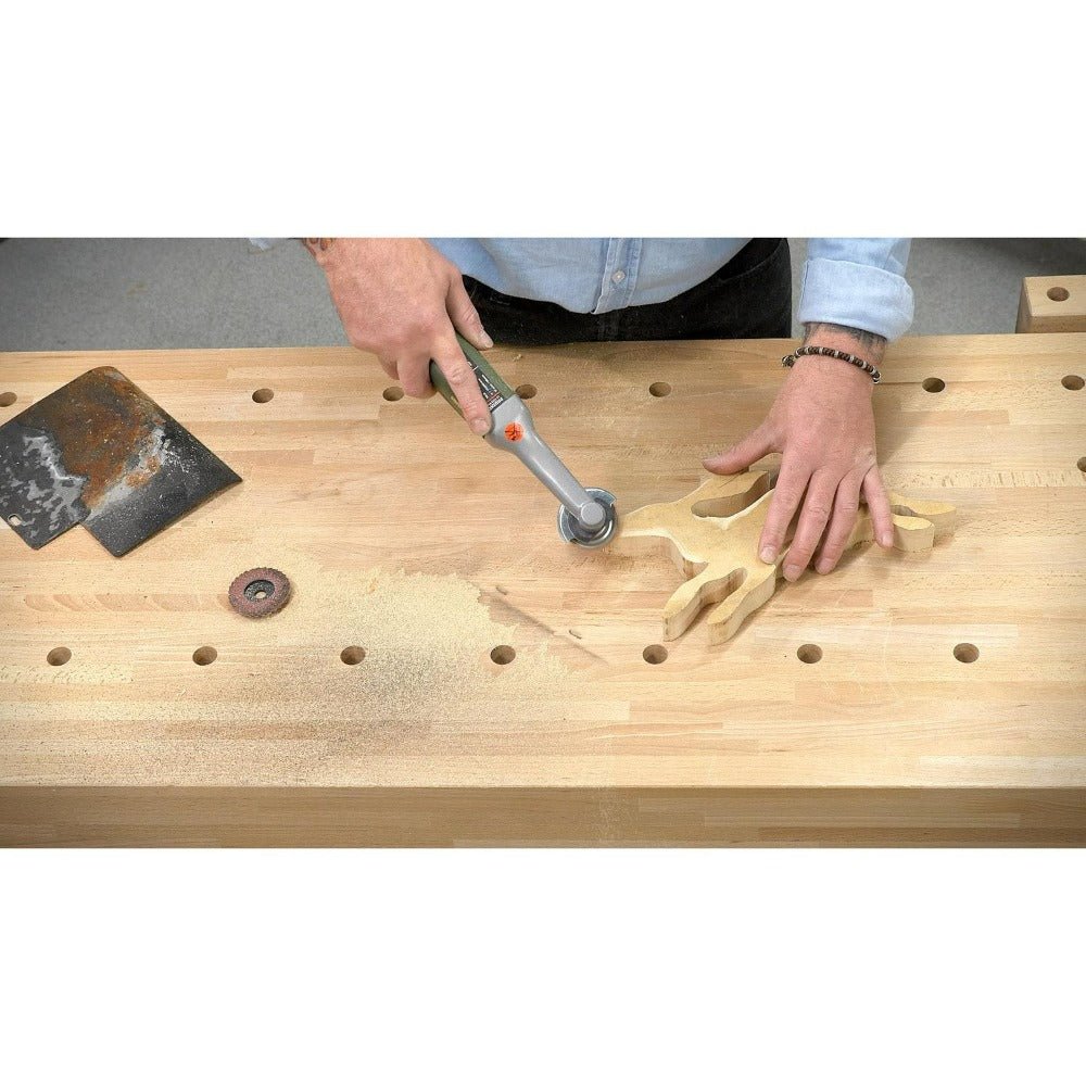 Proxxon Micromot Battery - Powered Long Neck Angle Grinder LHW/A - The ToolBox Scotland