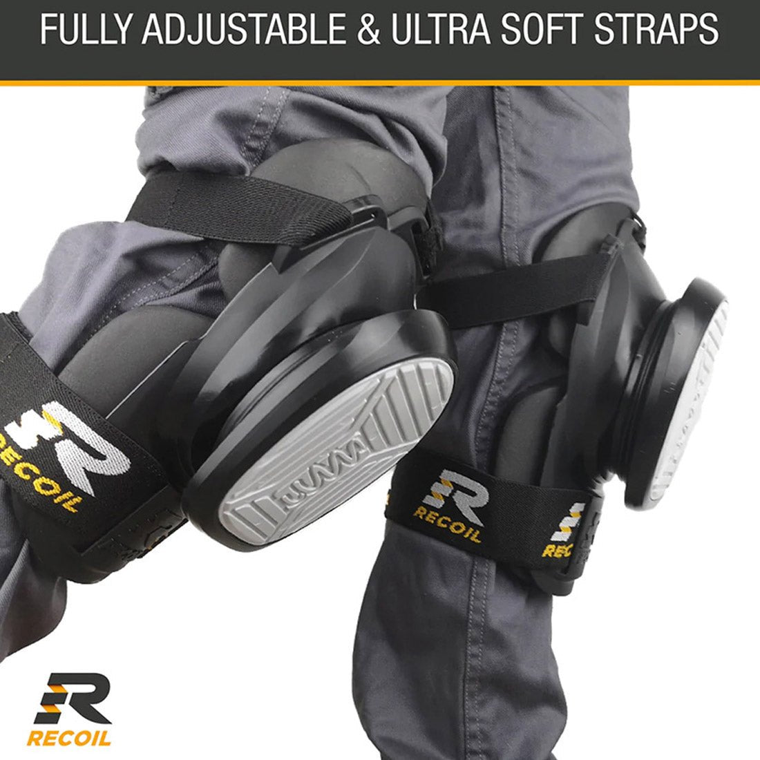 Recoil Knee Pads includes Carry Bag - The ToolBox Scotland
