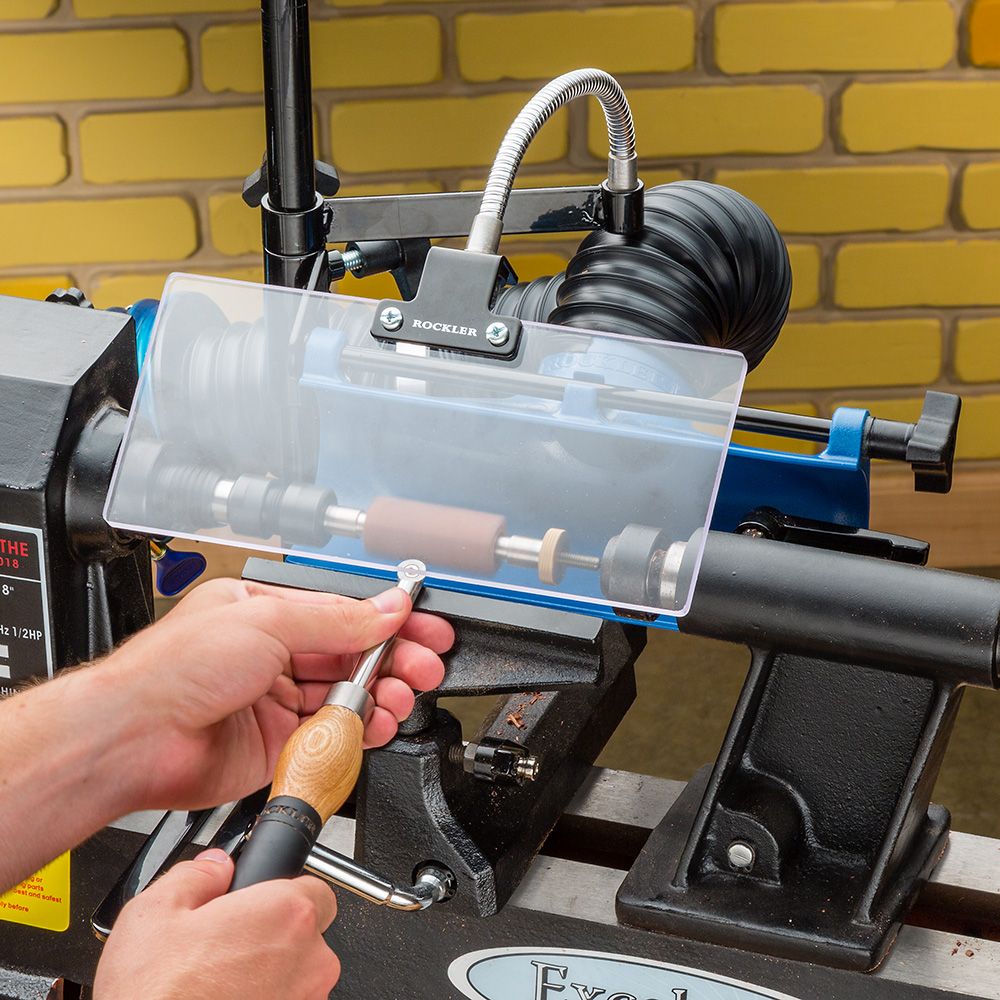 Rockler Lathe Chip Deflector - The ToolBox Scotland