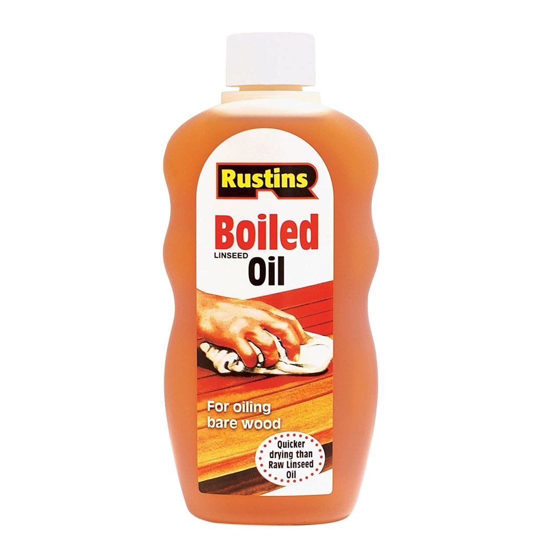 Rustins Boiled Linseed Oil 500ml - The ToolBox Scotland