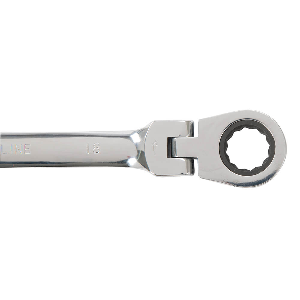 Silverline Flexible Head Ratchet Spanner Set 12pce - The ToolBox Scotland