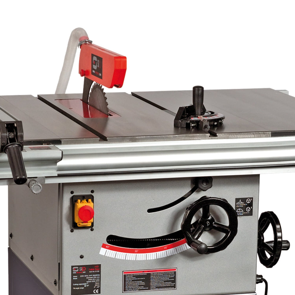 SIP 12" Professional Cast Iron Table Saw - The ToolBox Scotland