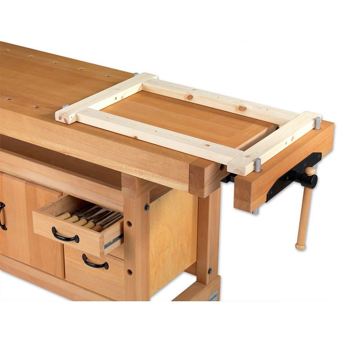 Sjobergs Elite 1500 Bench c/w Storage Module SM03 - The ToolBox Scotland