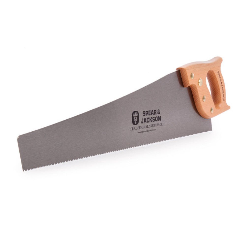 Spear & Jackson 9500R Traditional Skew Back Saw 550mm (22") - The ToolBox Scotland