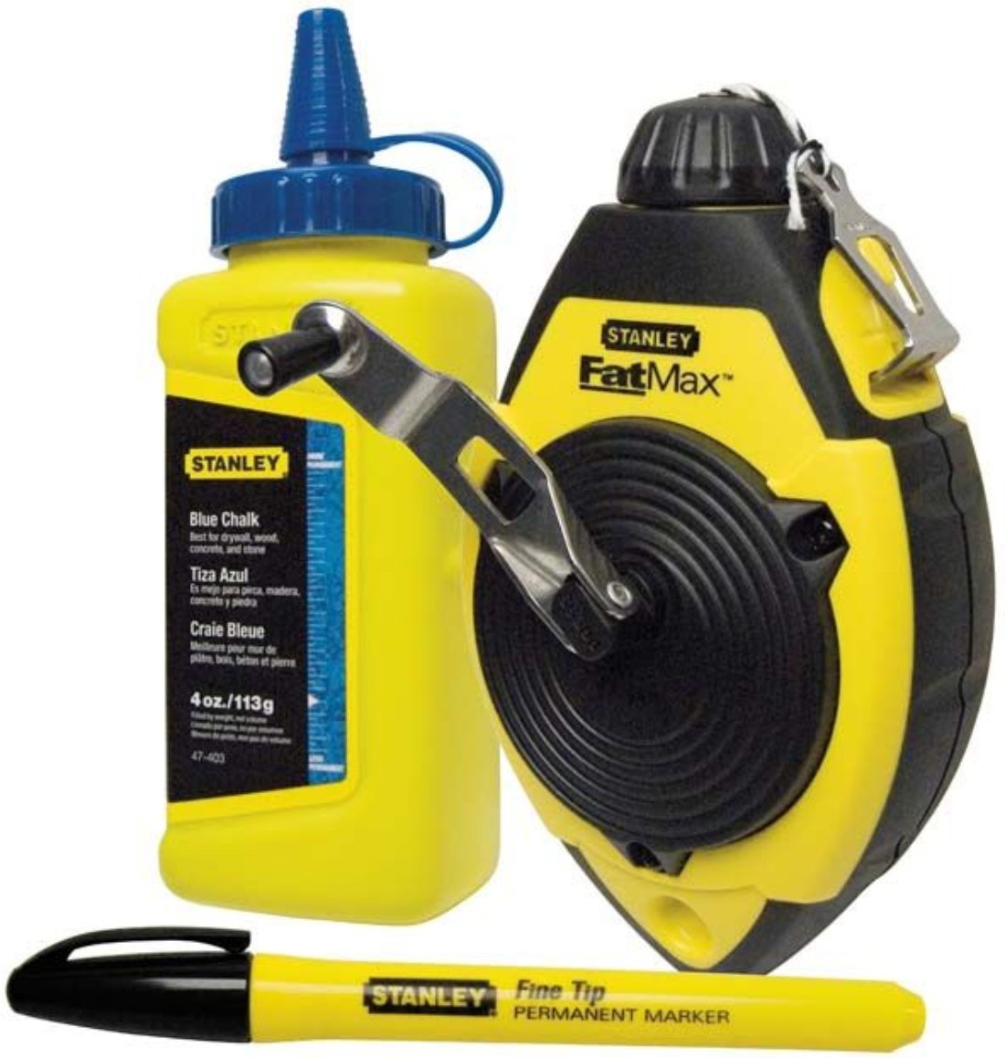 Stanley FatMax Chalk Line 3pc Set - The ToolBox Scotland