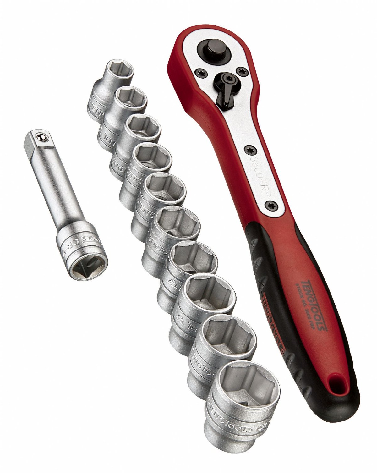 Teng Tools M3812N1 12 Piece 3/8" Drive Socket Set - The ToolBox Scotland