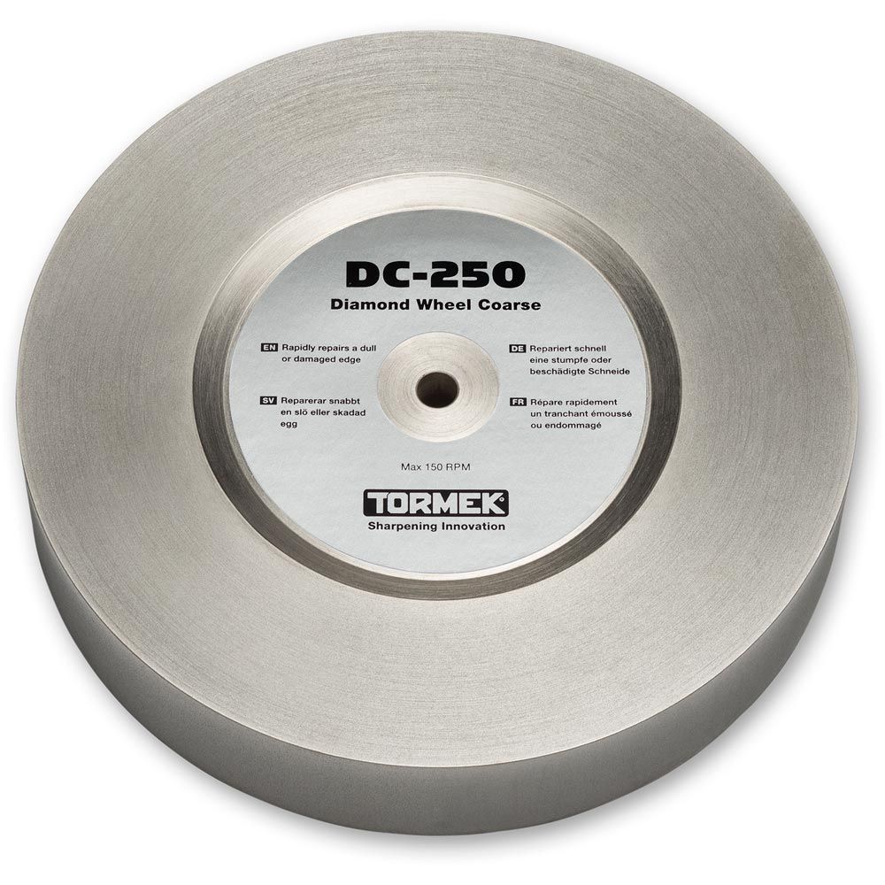Tormek DC - 250 Diamond Wheel Course - 250mm - The ToolBox Scotland