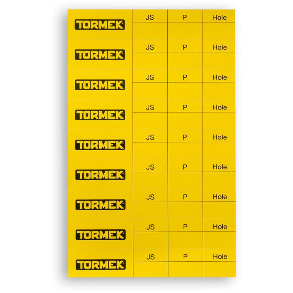 Tormek PL - 01 Labels - The ToolBox Scotland