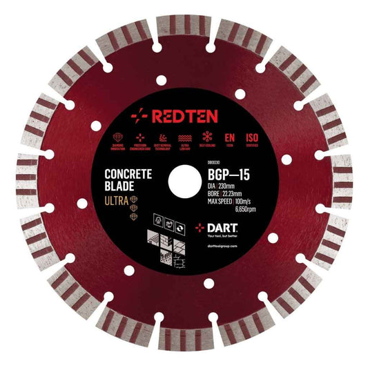 Red Ten Ultra BGP-15 Diamond Blade