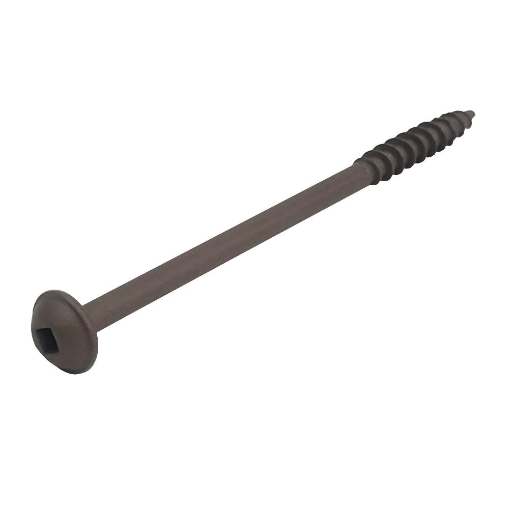 Kreg 102mm (4in) XL Pocket-Hole Screws 75pk from the top showing #3 square drive