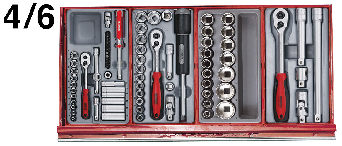 Teng Tools 140 Piece Service Tool Kit TC8140NF