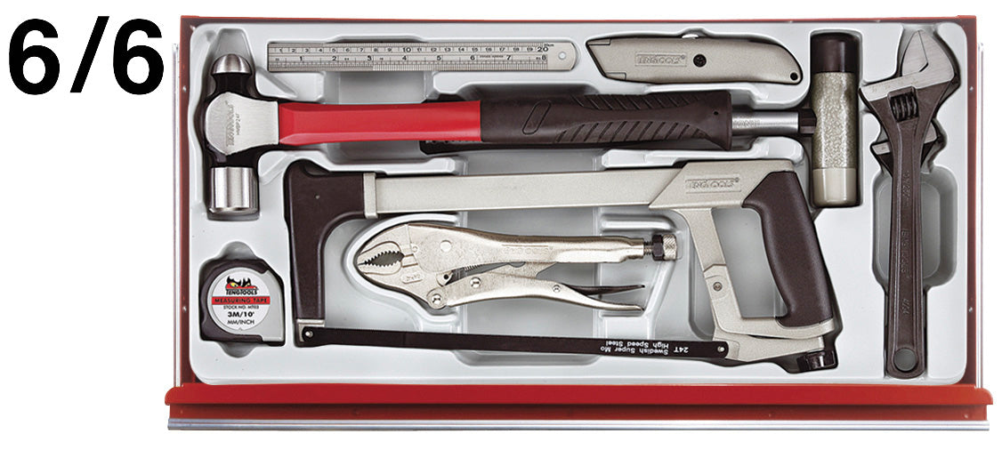 Teng Tools 140 Piece Service Tool Kit TC8140NF