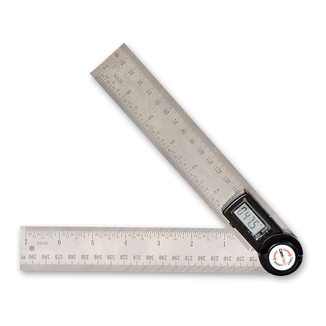 Gemred Digital Angle Measuring Rule 200mm