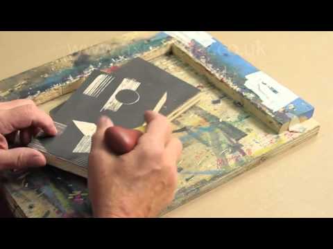 demonstration video using the Flexcut SK130 5pc Printmaking Set