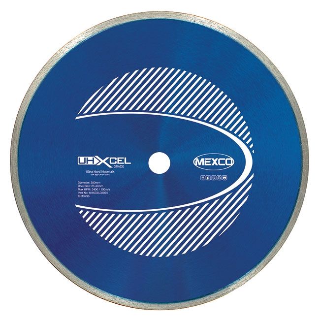 Mexco UHXCEL Ultra Hard Materials Porcelain Diamond Blade