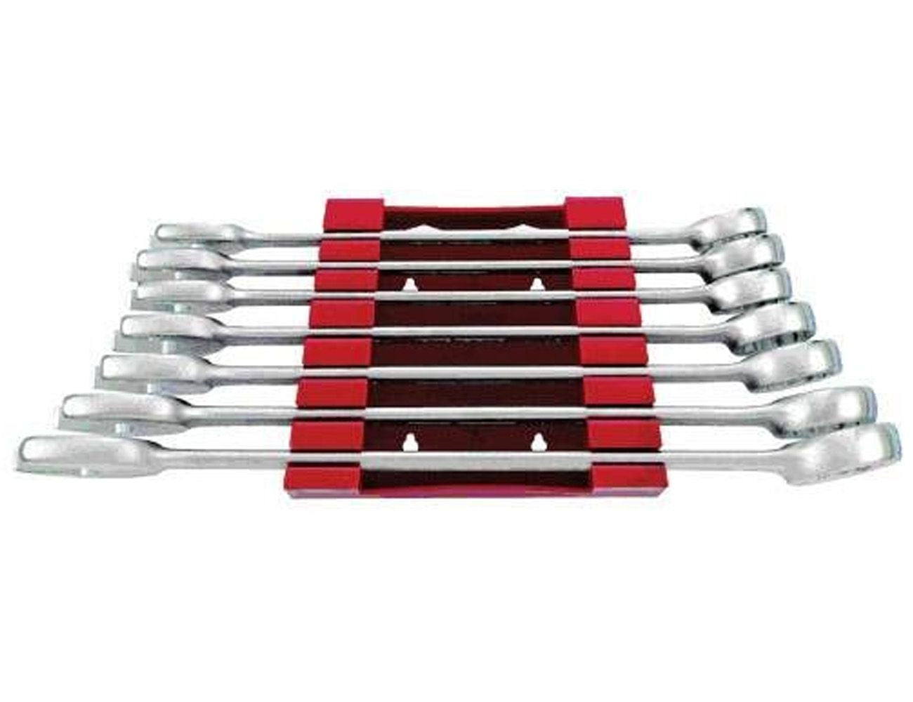 Teng Tools Spanner Set Combination XL 7pcs in spanner clip sizes 33 to 50mm