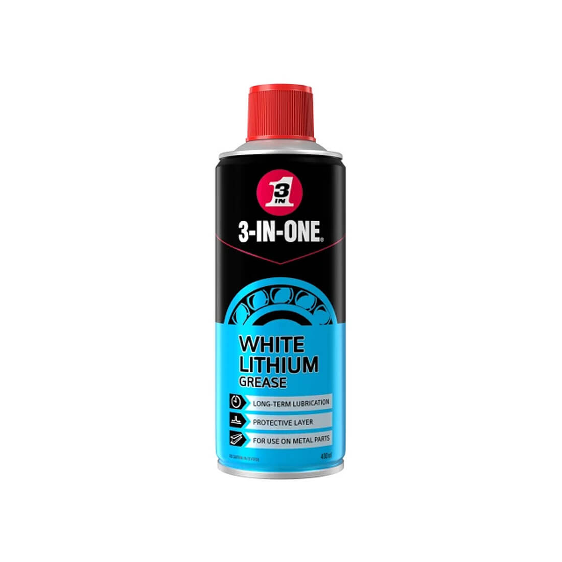 3 - IN - ONE White Lithium Spray Grease 400ml - The ToolBox Scotland