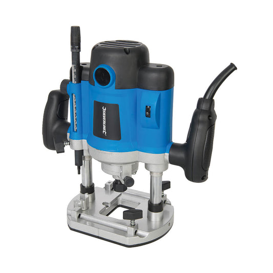 Silverline 2050W Plunge Router 1/2in with variable speed