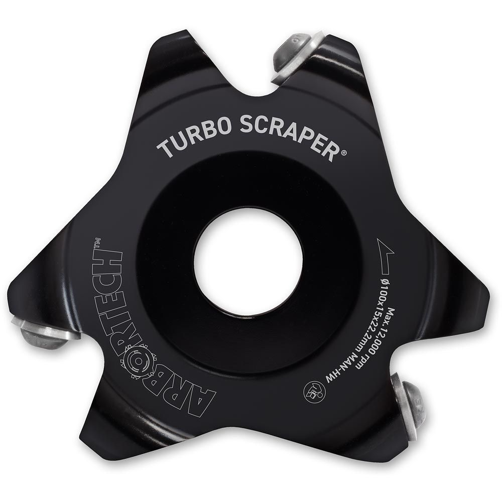 Arbortech Turbo Scraper 100MM Carving Disc - The ToolBox Scotland