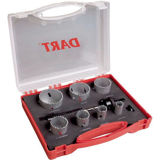 DART 10 Piece Holesaw Kit - The ToolBox Scotland