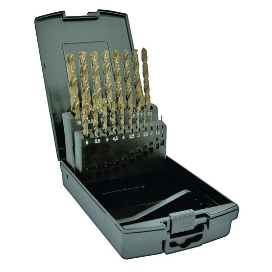 DART 19 Piece HSS TiN Coated Twist Drill Set - The ToolBox Scotland