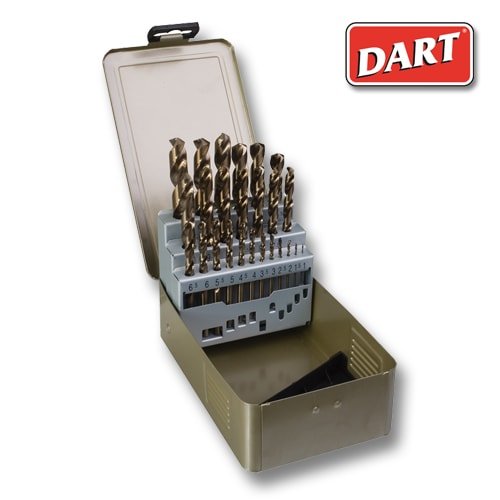 DART 25 Piece HSS Cobalt Twist Drill Set - The ToolBox Scotland