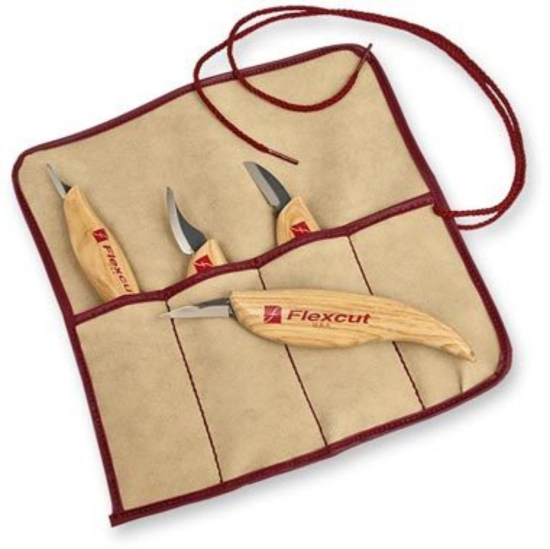 Flexcut 4 Piece KN100 Carving Knife Set - The ToolBox Scotland