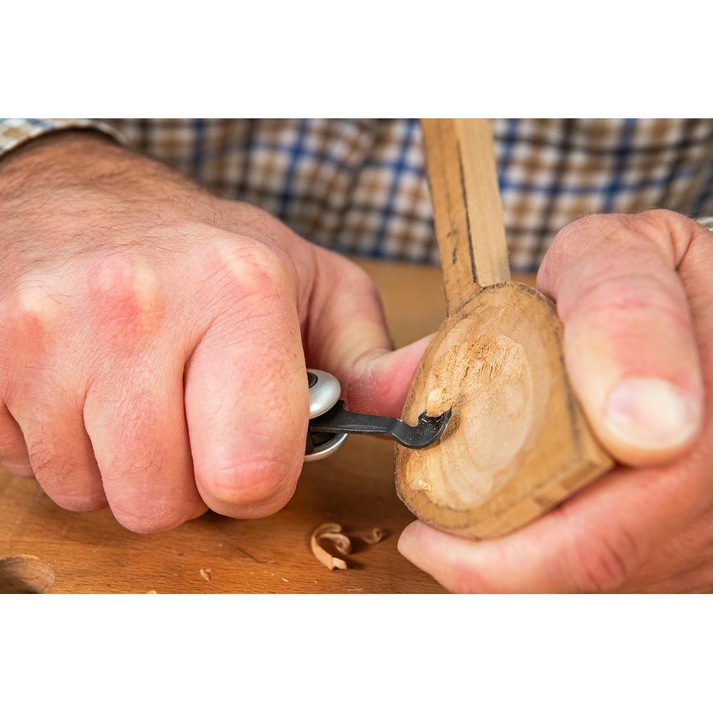 Flexcut Left Hand Carvin' Jack 2.0 + Slipstrop and Leather Holster - The ToolBox Scotland