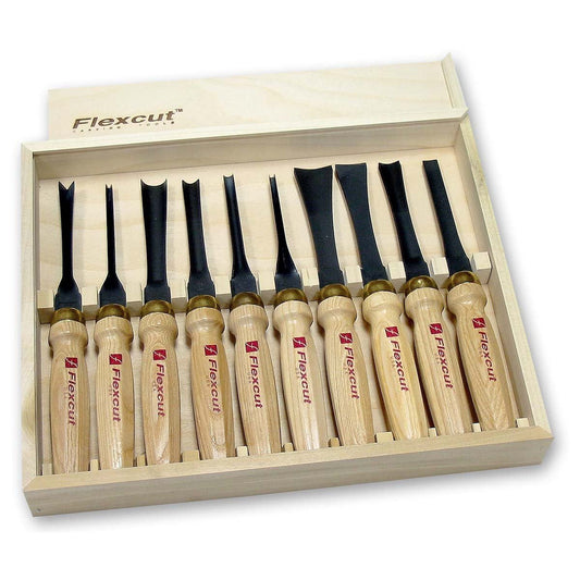 Flexcut MC100 10 Piece Deluxe Mallet Set - The ToolBox Scotland